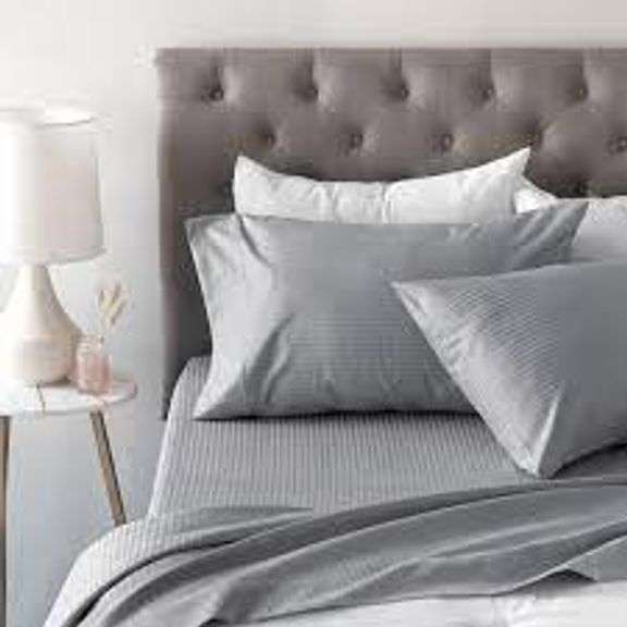 Hotel Style King Size Egyptian Cotton Sheet Set Matthews Auctioneers