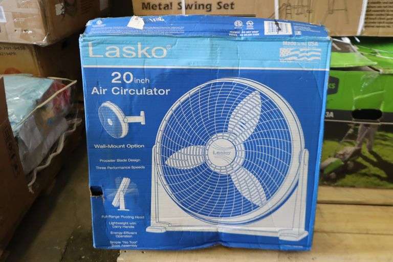 Lasko 20 Air Circulator Fan - Matthews Auctioneers