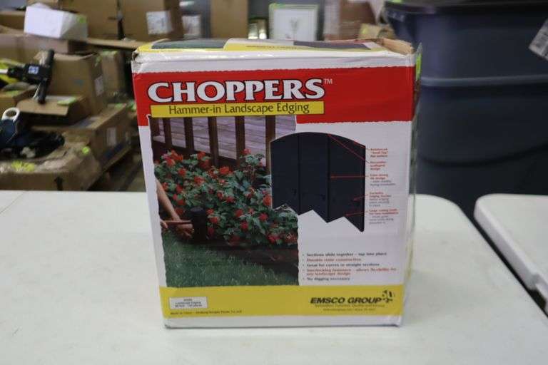 Choppers hammer in landscape edging Matthews Auctioneers