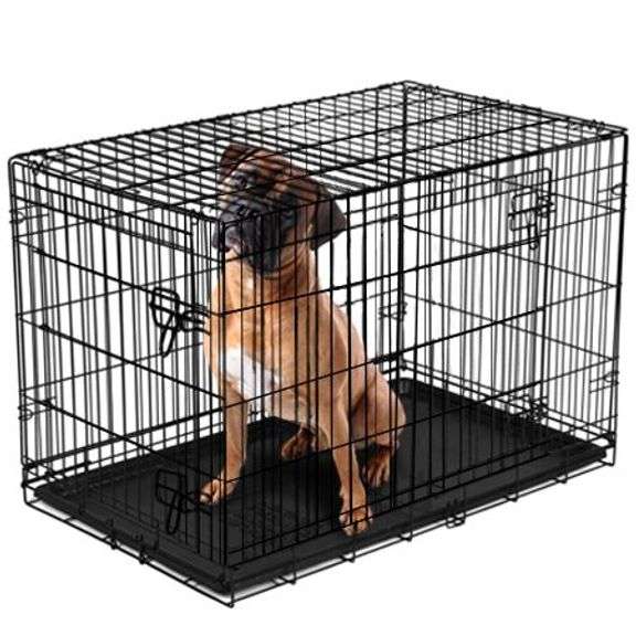 Vibrant Life 48" Double Door Kennel Matthews Auctioneers