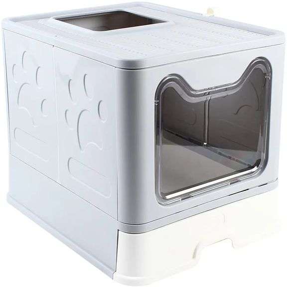 Folding Drawer Cat Litter Basin Matthews Auctioneers