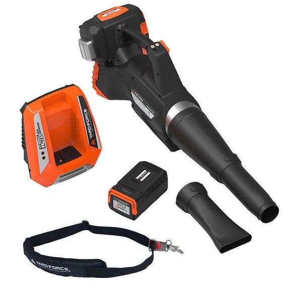 Yard Force 120V RX Lithium Ion 580 CFM Cordless Blower Matthews