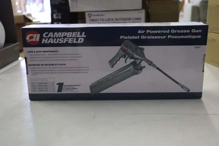 Campbell Hausfeld Air Powered Grease Gun Matthews Auctioneers