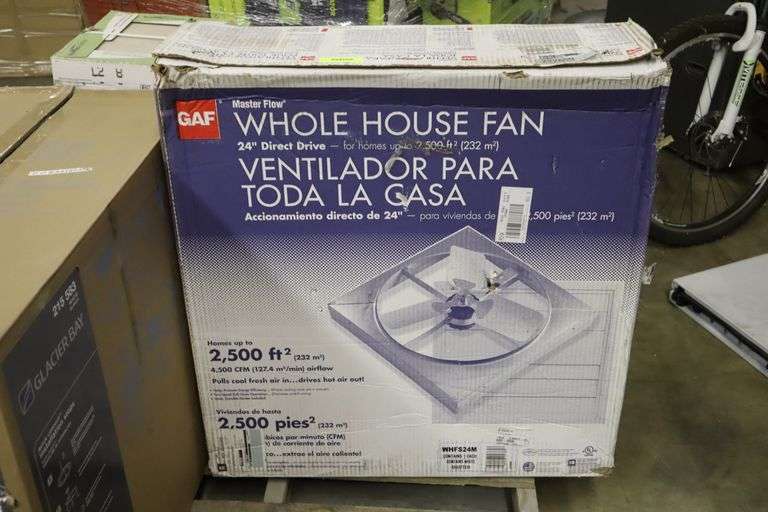 Master Flow Whole House Fan Matthews Auctioneers