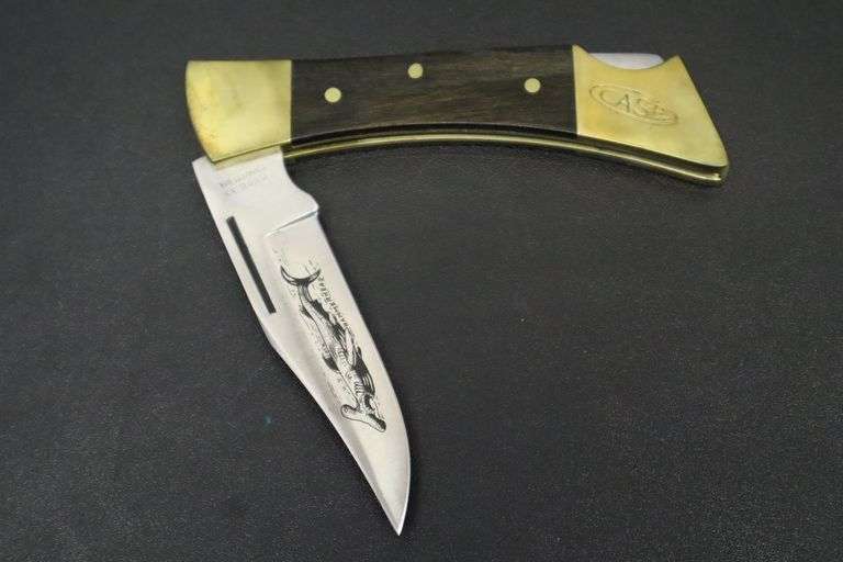 Case XX Hammerhead Pocket Knife with sheath and box Matthews Auctioneers