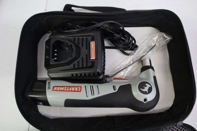 Craftsman Hammerhead Auto Hammer with battery, charger and tool bag