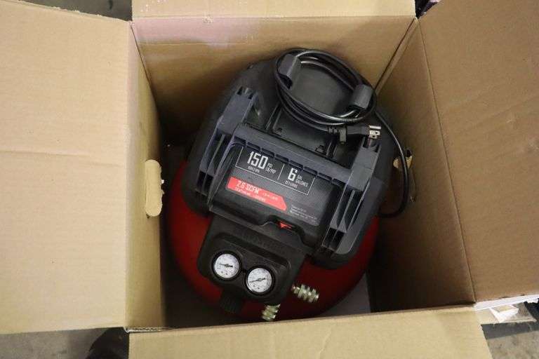 Craftsman 6 gal air compressor Matthews Auctioneers
