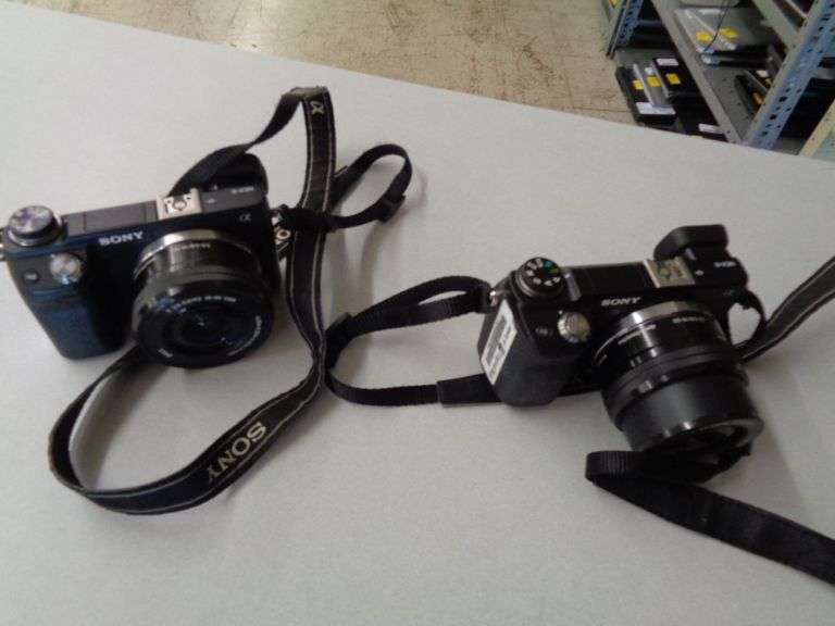 2 EACHSONY CAMERA Matthews Auctioneers