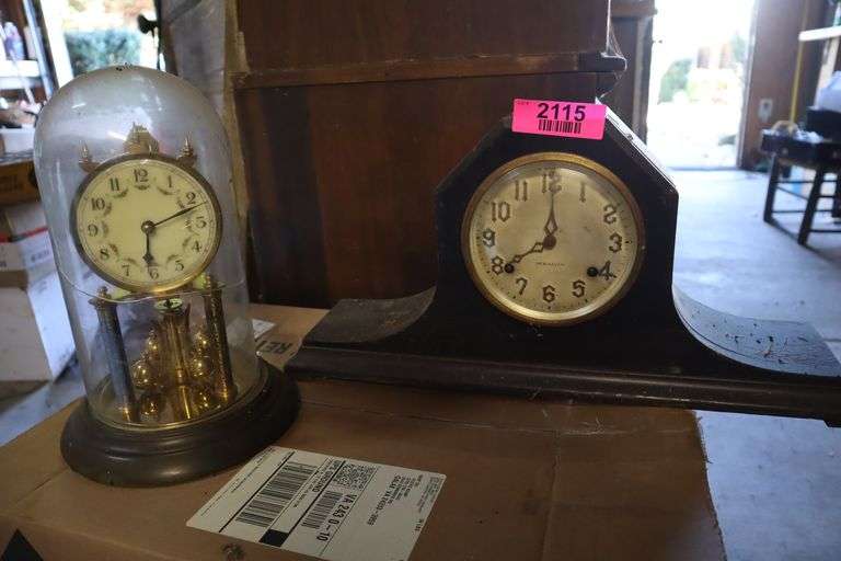 2 Antique Clocks Matthews Auctioneers