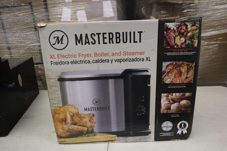 MasterBuilt XL Electric Fryer, Boiler, and Steamer Matthews Auctioneers