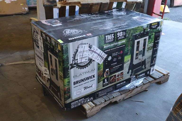 Pit Boss Platinum Brunswick Wood Pellet Vertical Smoker Matthews