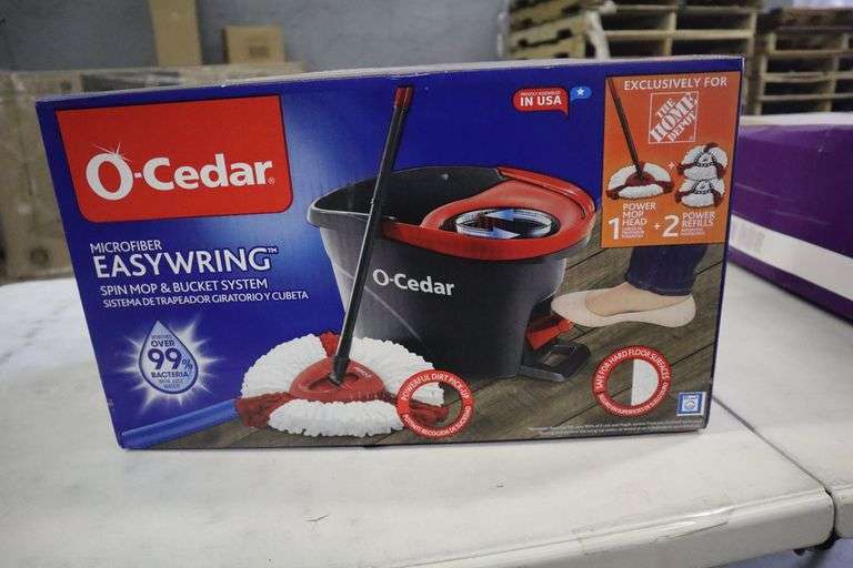 Cubeta Ocedar Easy Wring 2.5 Gal (9.46l) Sistema De Giro | Envío gratis