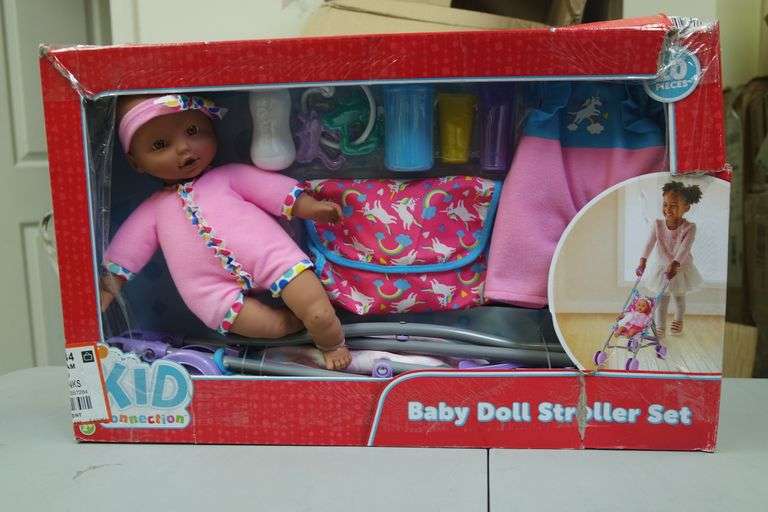KID CONNECTION BABY DOLL STROLLER SET Matthews Auctioneers