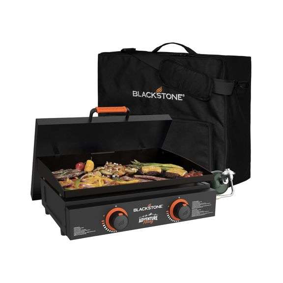 Blackstone 22" Griddle with hardcover and carry bag Matthews Auctioneers