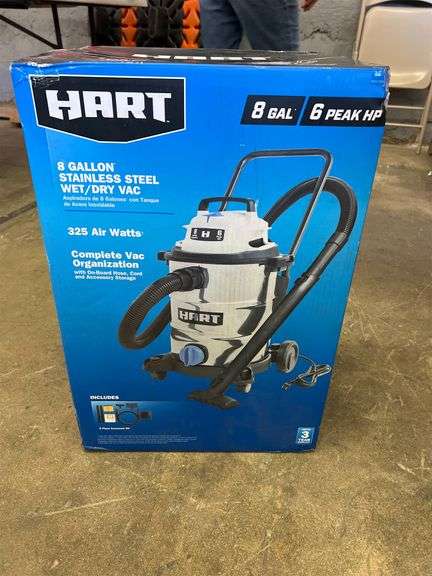 Hart 8 Gallon Stainless Steel Wet/Dry Vac Reviews 2022