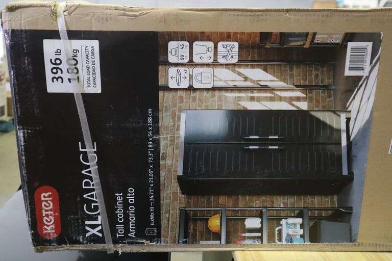 Keter XL Garage Tall Matthews Auctioneers