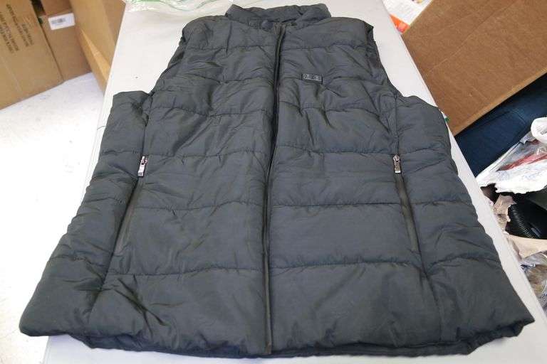 size L Venustas Men's Heated Vest with Battery Pack 7.4V, Heated