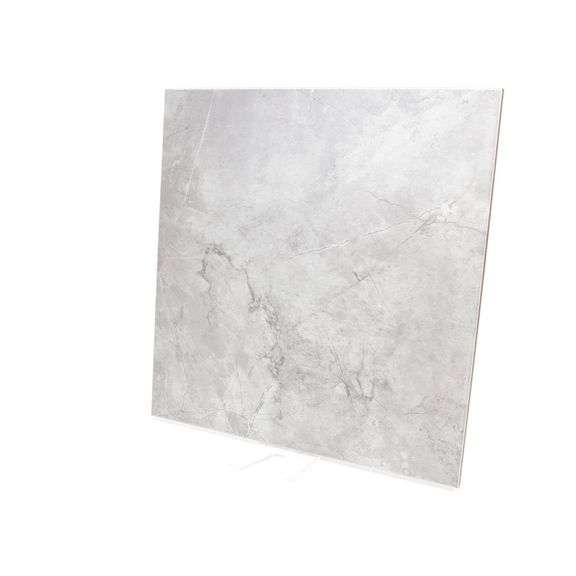 13 boxes of Chilo Gray 18"x18" Glazed Ceramic Stone Look Floor Tile