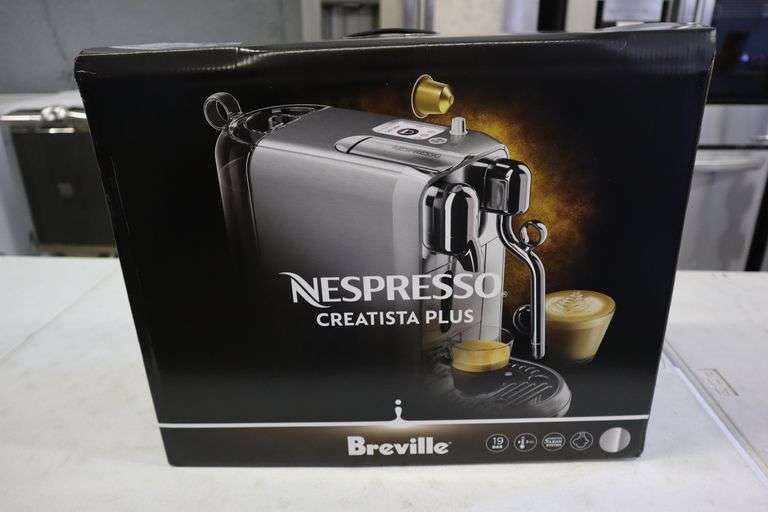 Nespresso creatista plus espresso machine Matthews Auctioneers
