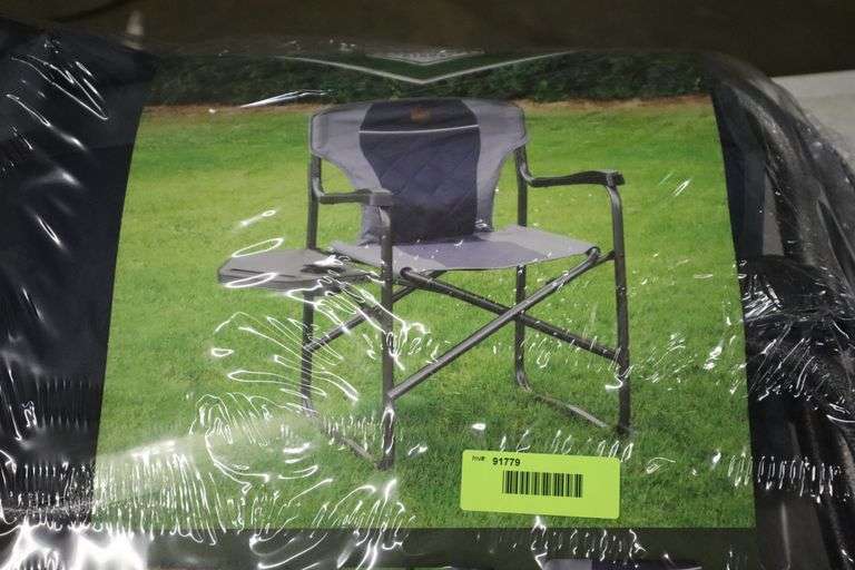 Timber Ridge folding director's chair Matthews Auctioneers