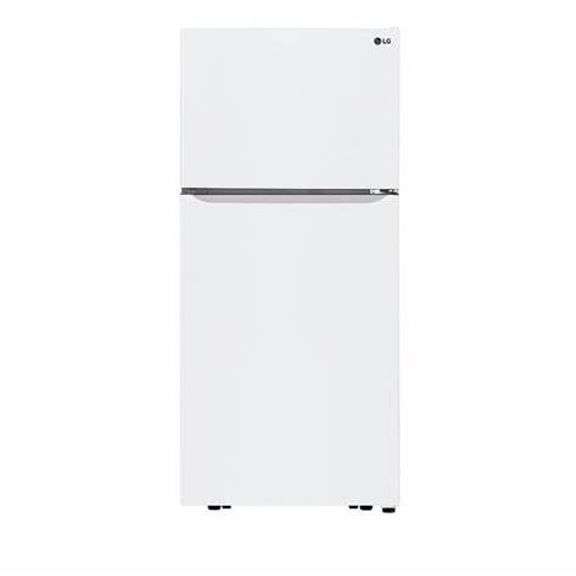 LG 20.2cu ft TopFreezer Refrigerator (White) ENERGY STAR Model 