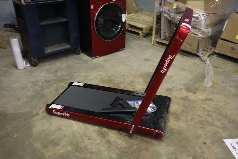 Superfit 2 in 1 folding treadmill - Matthews Auctioneers