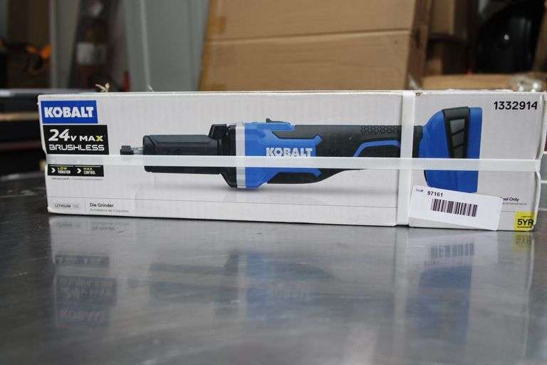 Kobalt 24volt Max Sliding Switch Brushless Cordless Die Grinder