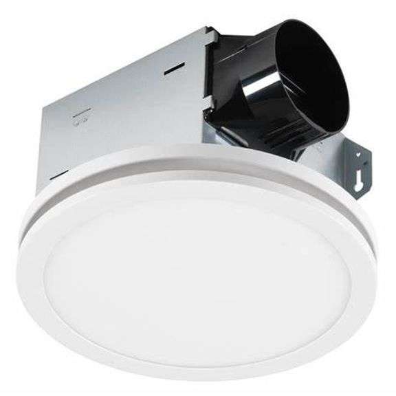 Utilitech Ventilation fan 1.5Sone 100CFM White Decorative Lighted