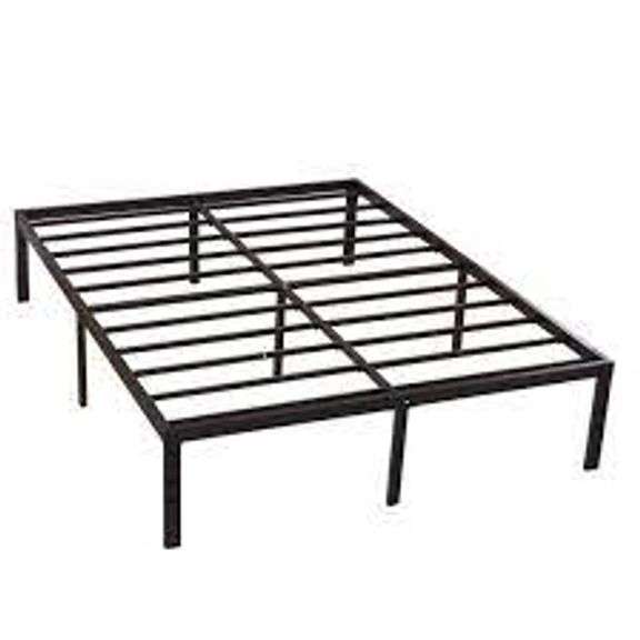 King size metal bed frame Matthews Auctioneers