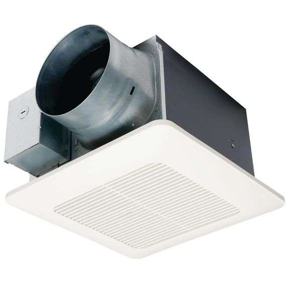 panasonic WhisperCeiling DC Fan with PickAFlow Speed Selector 110/130