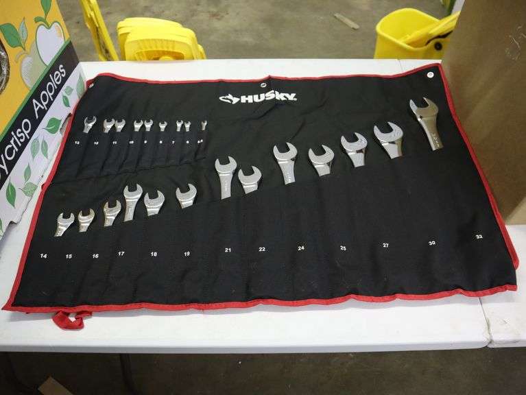 Husky wrench set Matthews Auctioneers