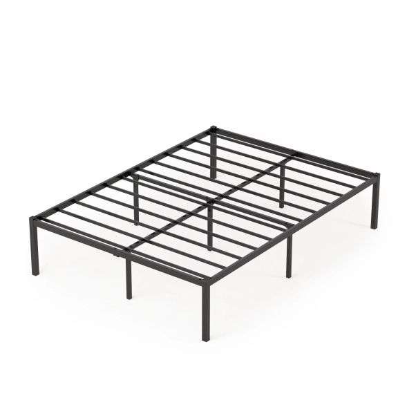 Queen size metal bed frame Matthews Auctioneers