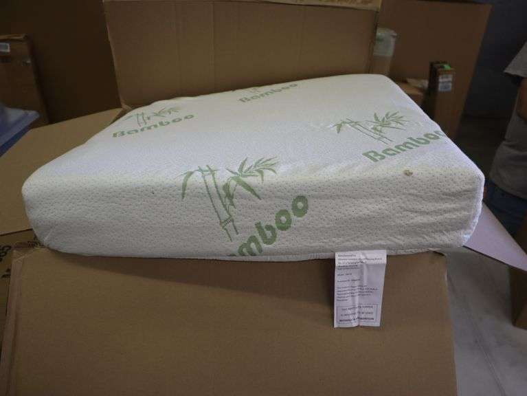 Bamboo mattress topper RV short queen size Matthews Auctioneers