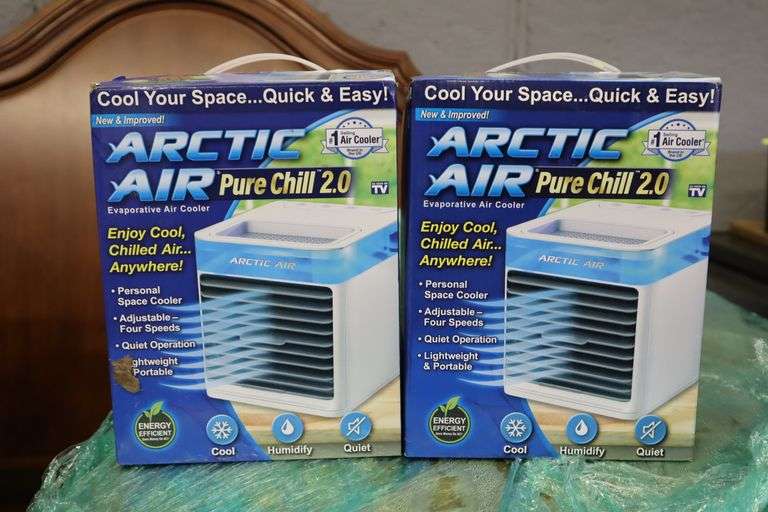 (2) Arctic Air pure chill 2.0 Matthews Auctioneers