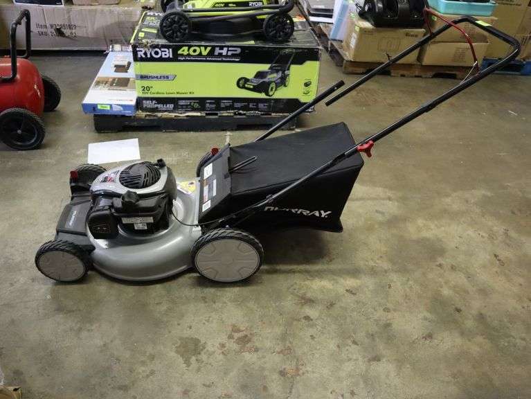 Murray EX550 Gas Powered Push Mower Has been used. Has compression