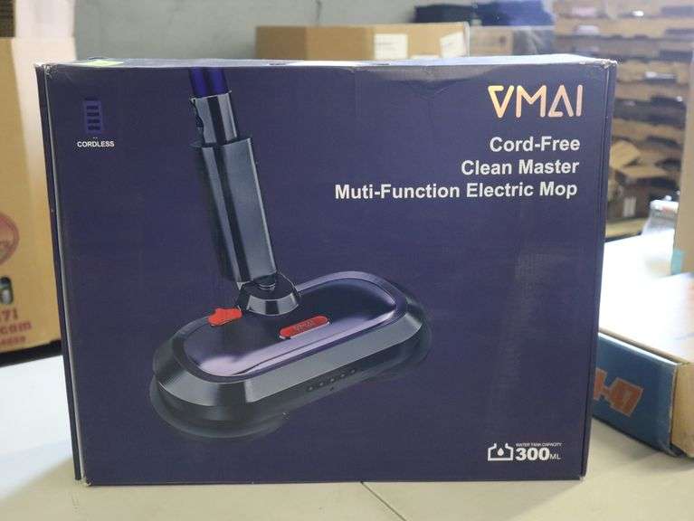 Cord free clean master multi function electric mop Matthews Auctioneers