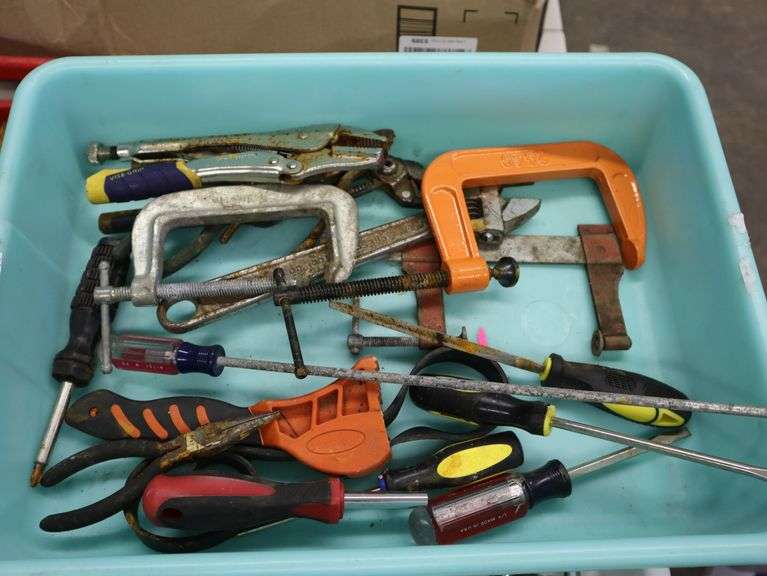 Group lot of assorted used tools Has been used Matthews Auctioneers