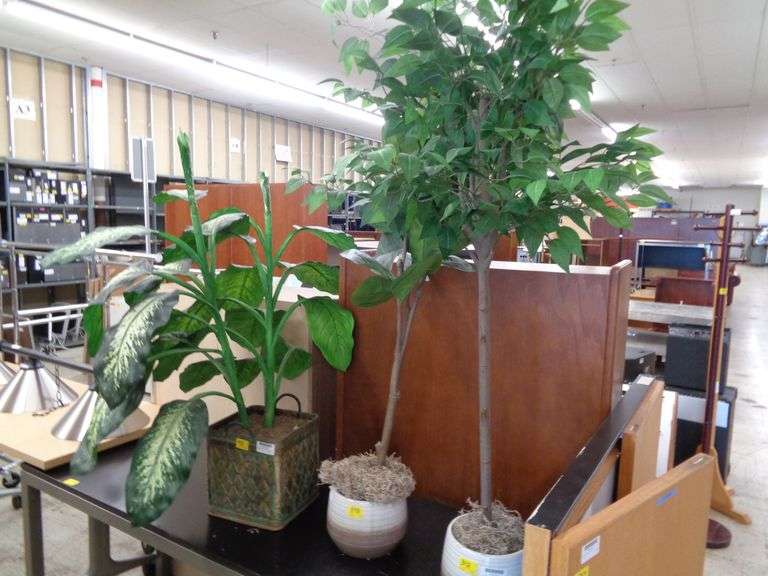 3 ARTIFICIAL PLANT Matthews Auctioneers