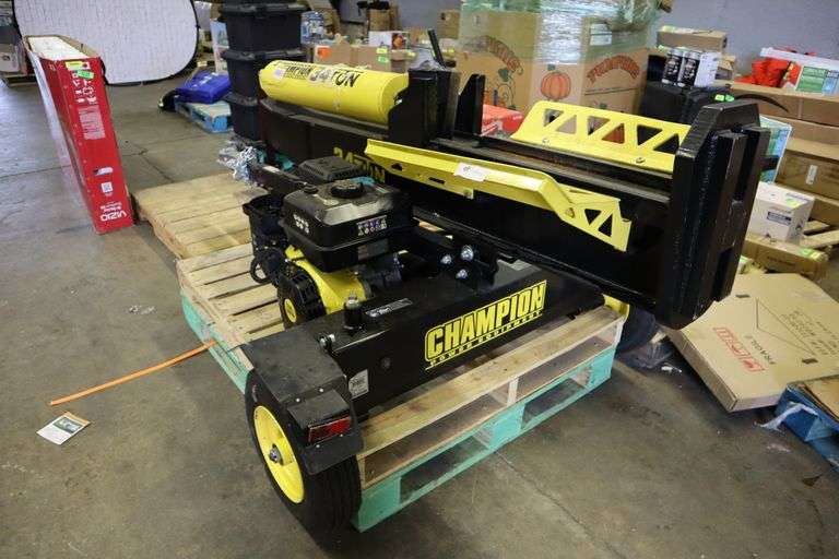 Champion 34 Ton Log Splitter Matthews Auctioneers