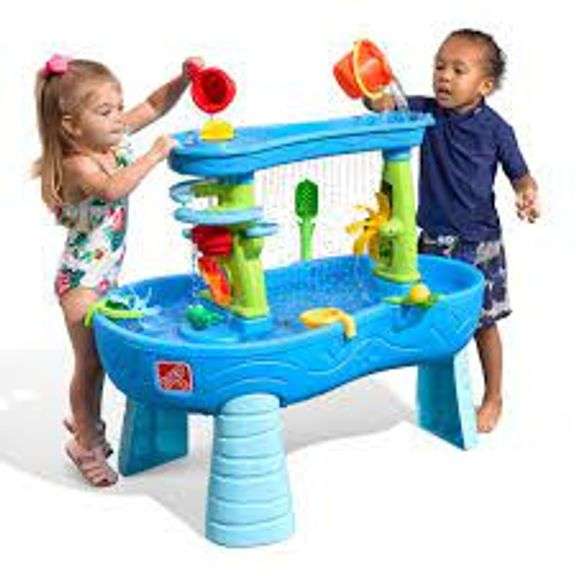 Step 2 double showers splash water table Matthews Auctioneers