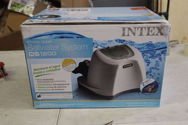 Intex krystal clear saltwater system matthews auctioneers