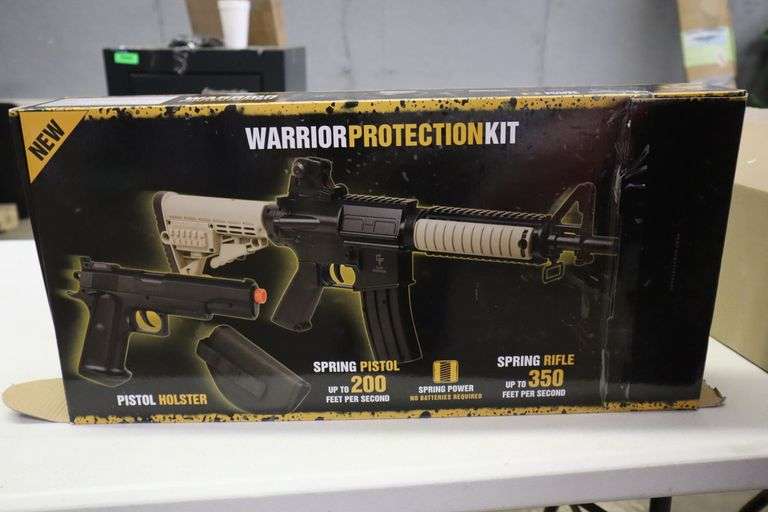 Game face warrior protection kit Matthews Auctioneers