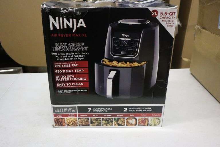 Ninja air fryer max xl Matthews Auctioneers