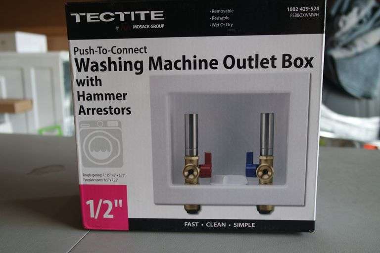 Tectite Washing Machine Outlet Box at Beth Lewis blog
