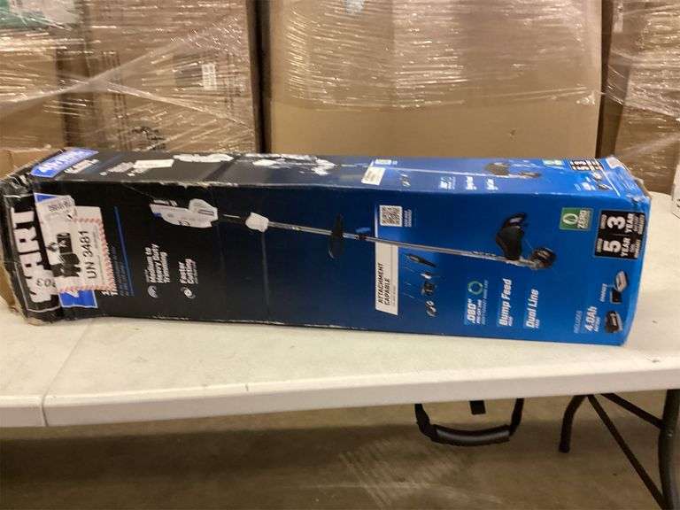 HART 40Volt Cordless Attachment Capable 15inch String Trimmer Kit, (1