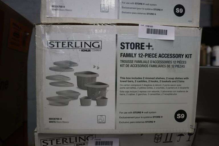 Sterling store+ family 12 pc accessory kit Matthews Auctioneers