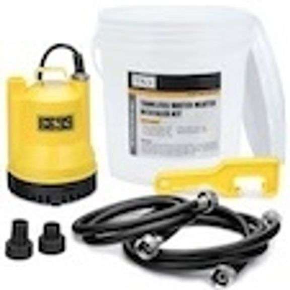 Tankless water heater descaler kit Matthews Auctioneers