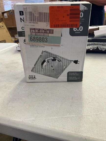 C370BN Nutone Bathroom Fan Motor Asm for 695 B Unit 70 CFM - Matthews  Auctioneers