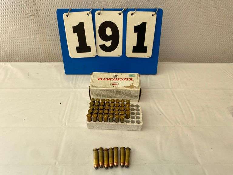 Winchester 38 Spccial Bullets - Partial Box  This lot also includes 7 (Seven) Magnum 357 Bullets