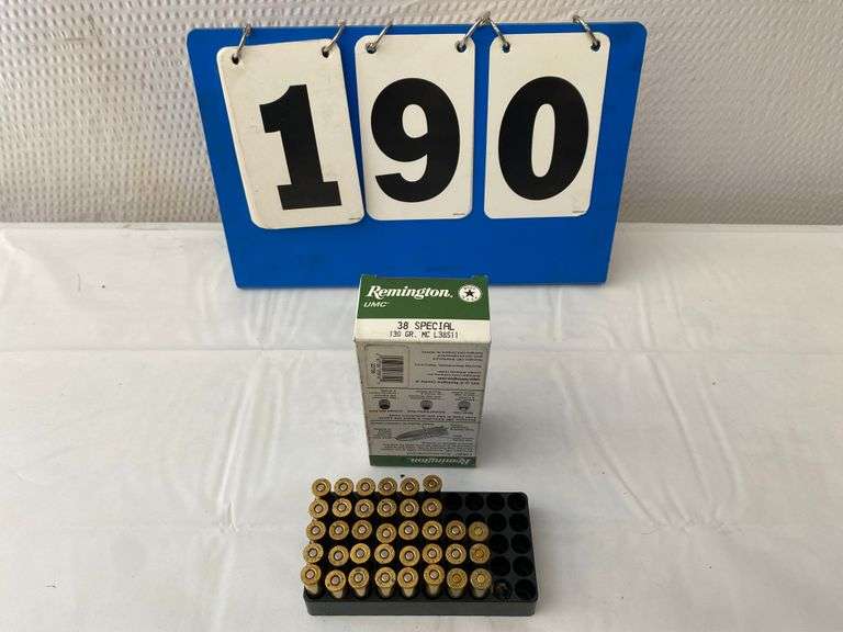 Remington 38 Special Bullets - Partial Box